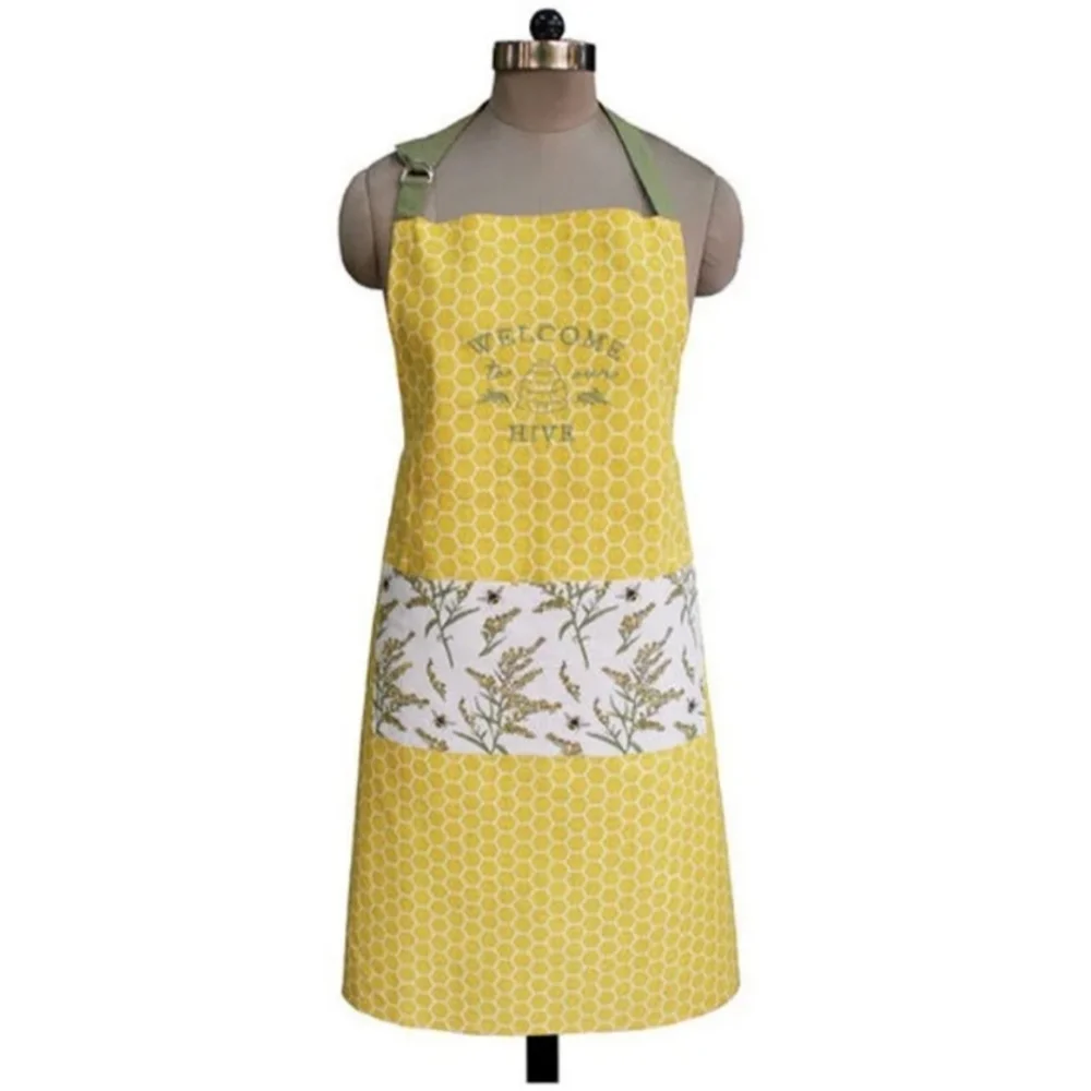 WELCOME TO OUR HIVE Farmhouse Style Full Apron BNWT RETIRED 2022